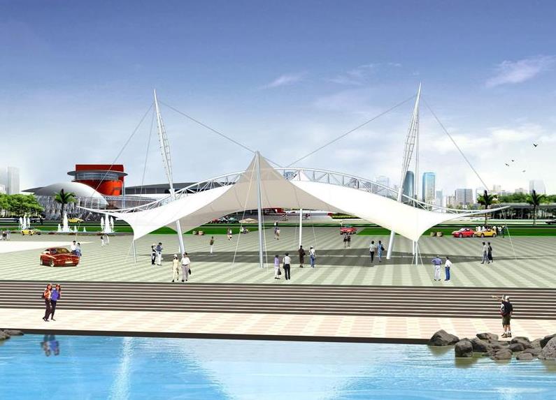 商業(yè)廣場膜結構 商業(yè)廣場膜結構