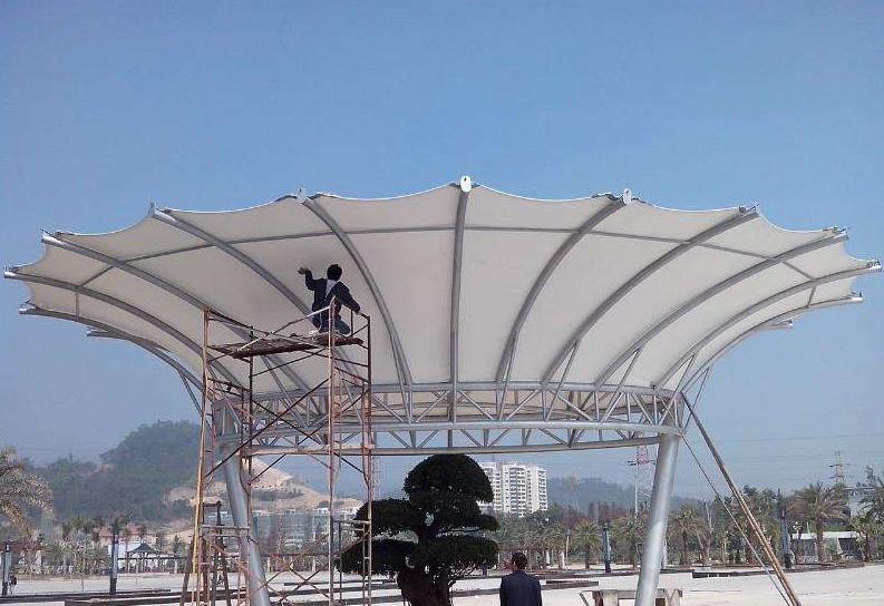 安徽海德思商業(yè)廣場膜結構 安徽海德思商業(yè)廣場膜結構